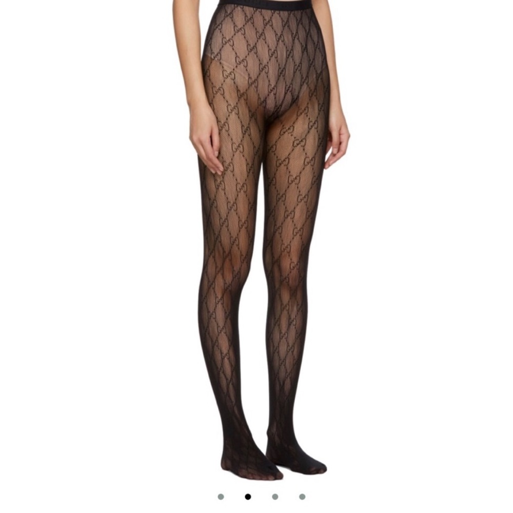 NWOT 100% AUTHENTIC BLACK GUCCI TIGHTS - SMALL - Never worn! Free Shipping!